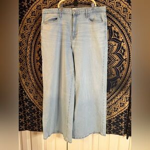 A New Day Women's Light Blue Wide Leg Jeans
